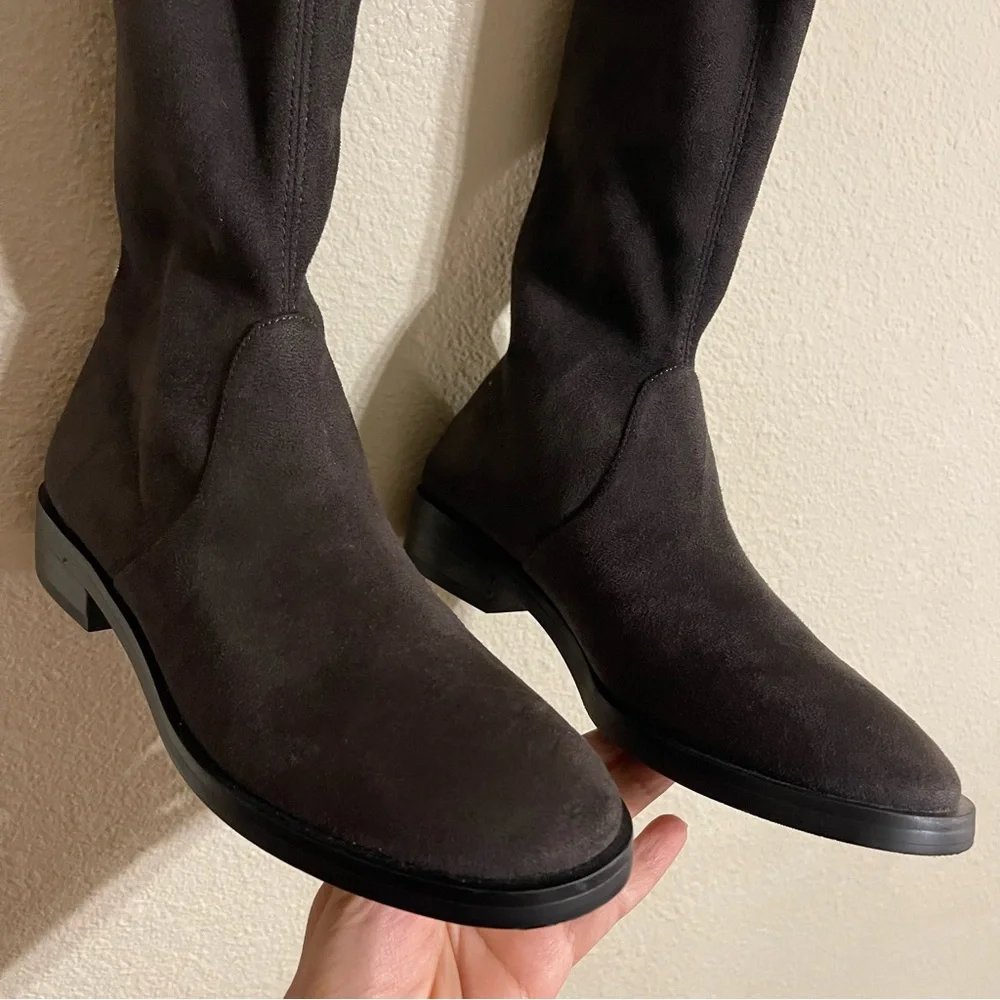 STUART WEITZMAN Brown Suede‎ knee high boots